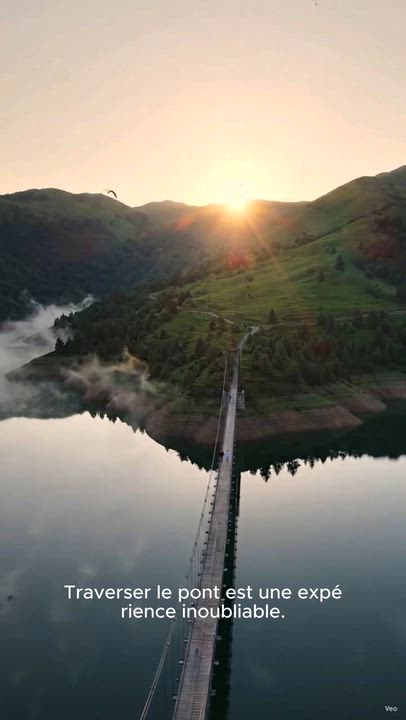 **Caption:**

Hidden among Bulgaria's stunning Rhodope Mountains, the Lisitsite Suspension Bridge is...