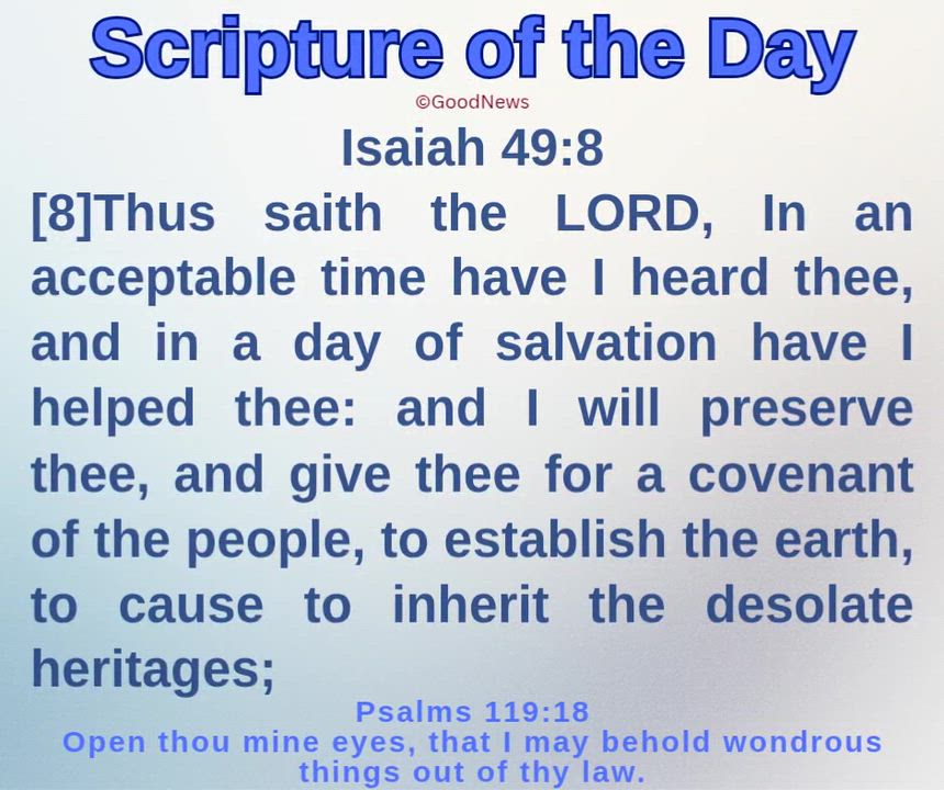 #ScriptureDelight
Meditate and act positively on the Word, and where applicable, pray and make your...