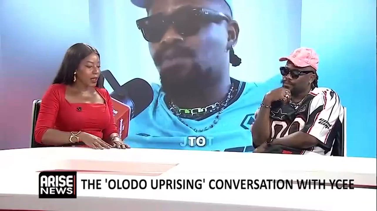 YCEE also spoke with Arise News correspondent Jennifer Olize on today’s live edition of Entertainmen...