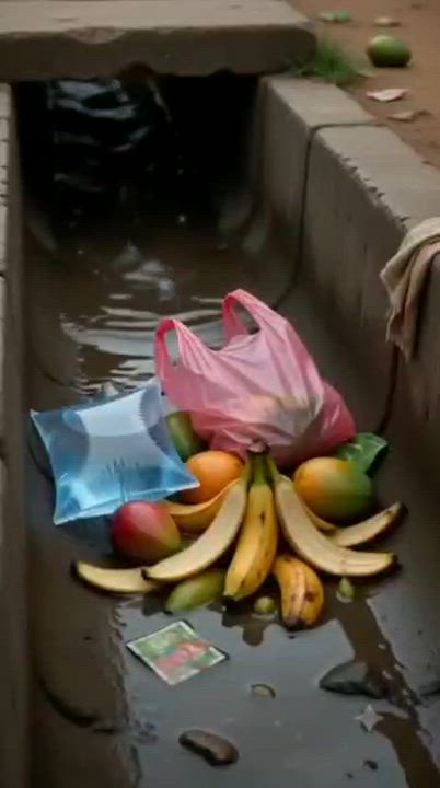 Public education on disposing 🗑️ waste during rain fall that's causing the recent flooding in our co...