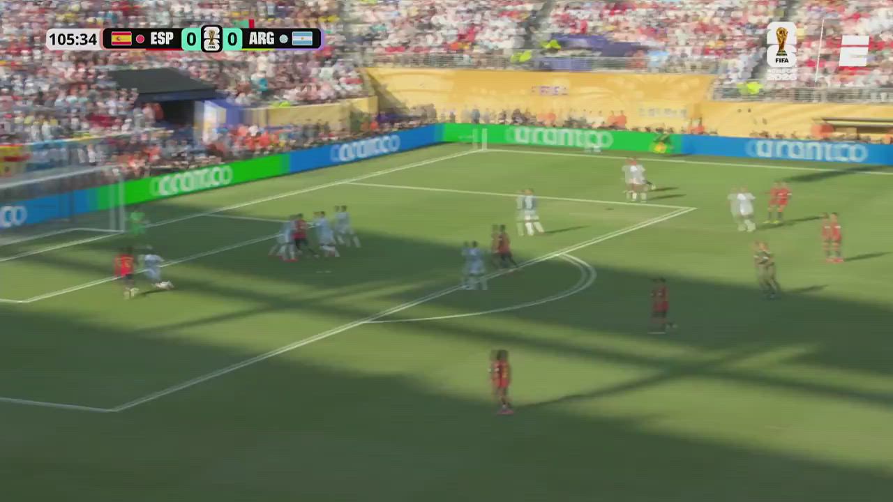 Ferran Torres gave Spain the lead in extra time of the World Cup final, his first goal of this tourn...