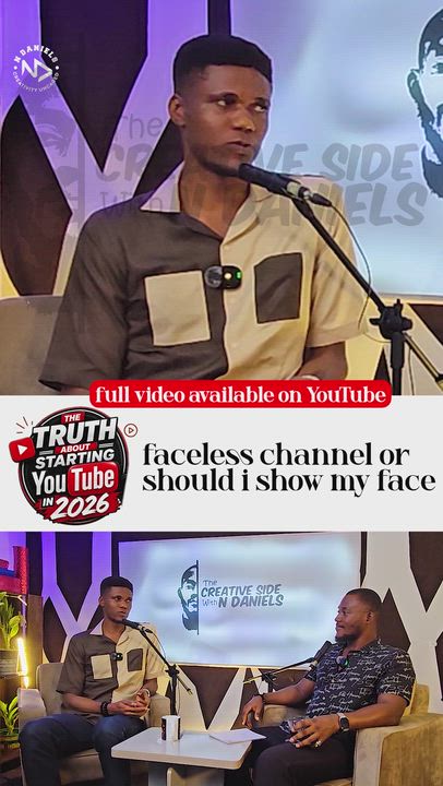 faceless channel or should i show my face #YouTubeShorts