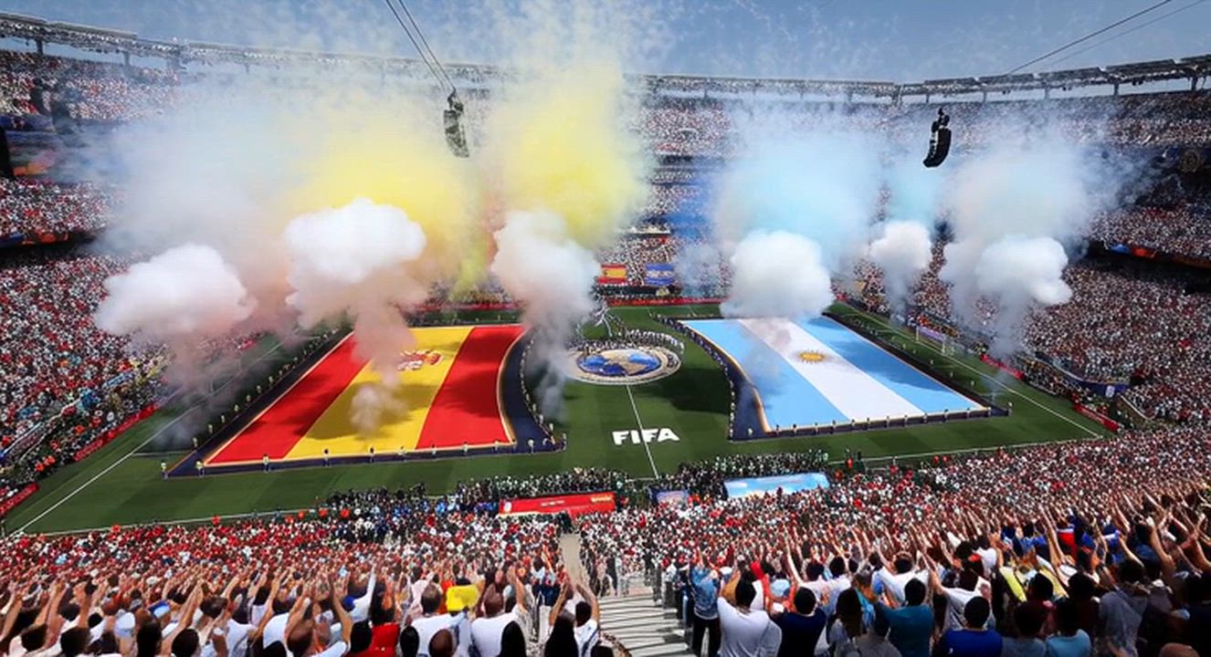 Congratulations to Spain the 2026
@FIFA World cup Champions 💥💥 
#FIFAwWorldcup2026
#footballfanshi...