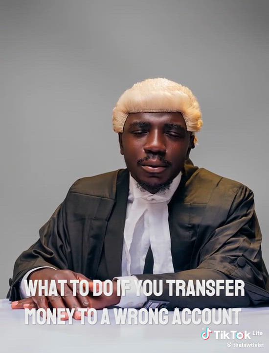 how to get ur money back when transferred to a wrong account...