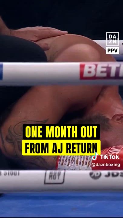 knockout AJ to the world