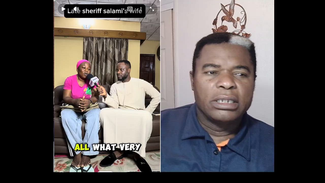 Late Sheriff Salami’s wife speaks to DeeOne: - Is D1 out of content without Verydarkman?