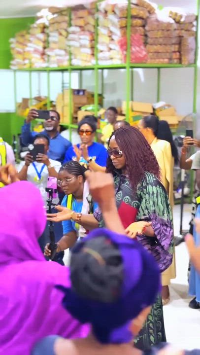 Kate Henshaw partnered with the Lagos Food Bank Initiative for a special TEFAP outreach at the Food...