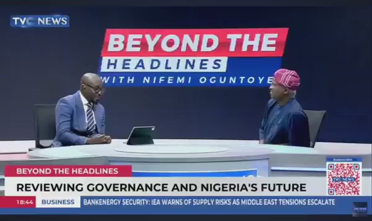 I don't speak to President Tinubu from the TV. I have his ears, and when I need to see him, I've adv...