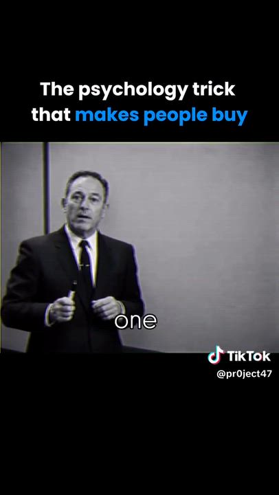 tricks that makes one buys