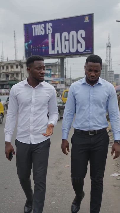 Reality Vs Nollywood 
#Thisislagos
#aigenerated