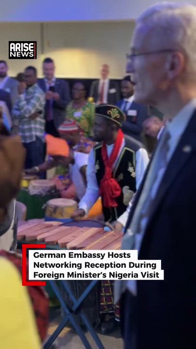 German Consulate Hosts Foreign Minister Johann Wadephul In Lagos

Government officials and business...