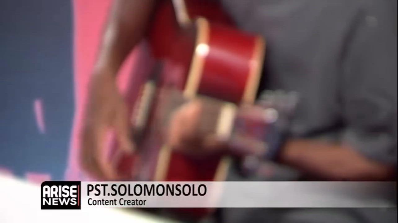 Pastor Solomon created a special tune for ARISE News, performing an original jingle celebrating the...