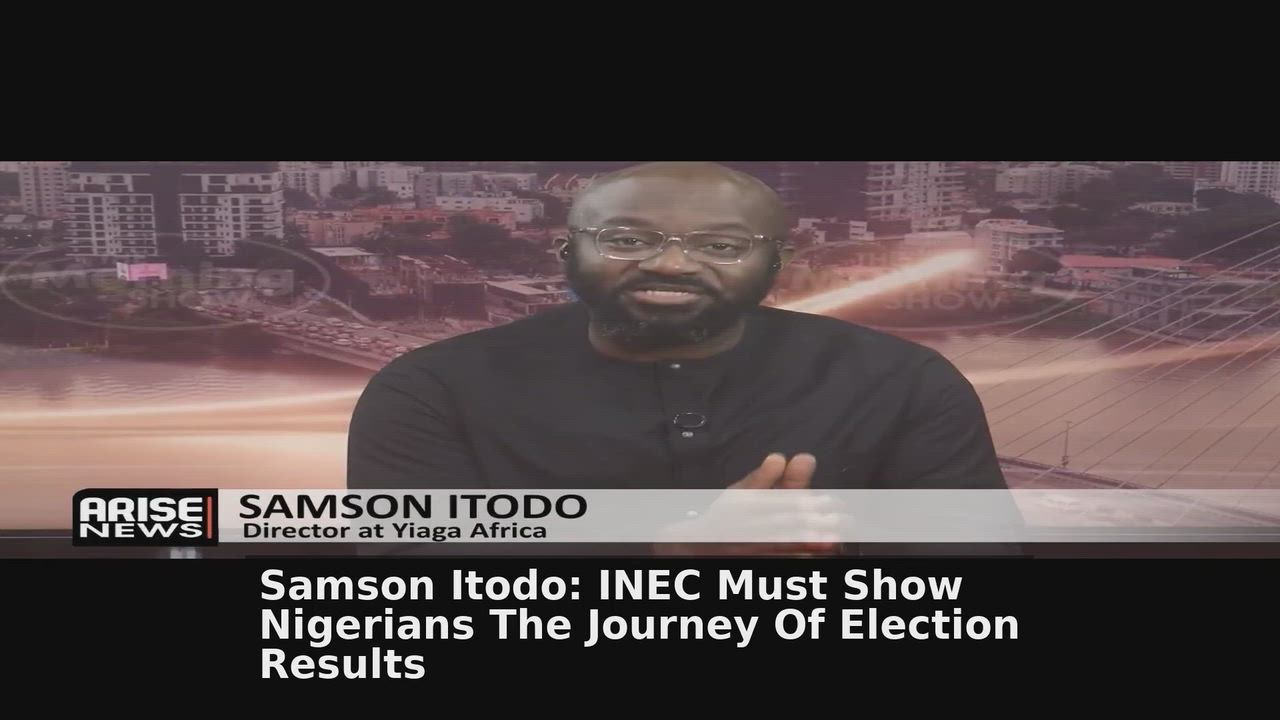Top 10  Politics Nigeria  headlines 🙄🚀 discussions:
1. Samson Itodo: INEC Must Show Nigerians The...