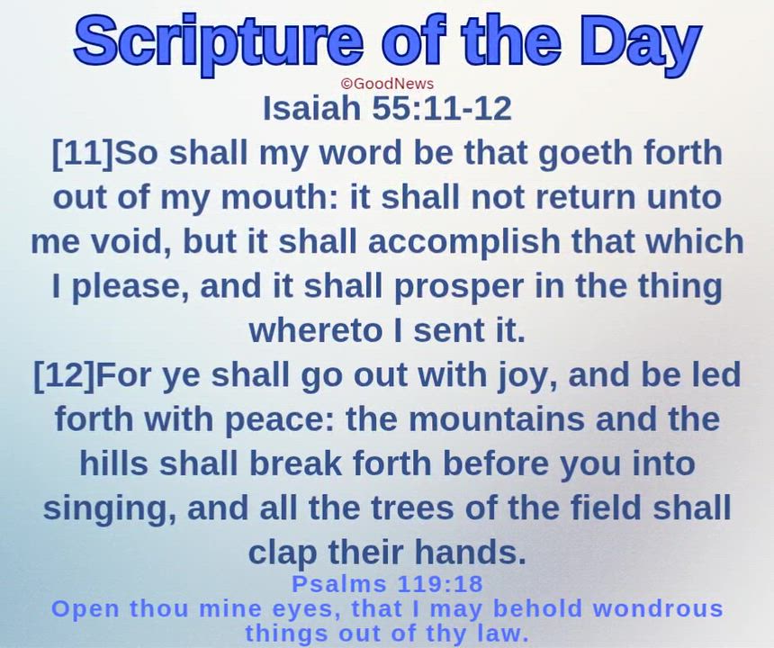 #ScriptureDelight
Meditate and act positively on the Word, and where applicable, pray and make your...