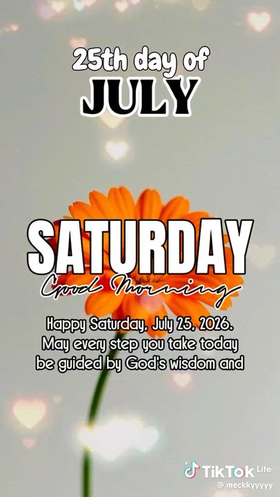 happy Saturday