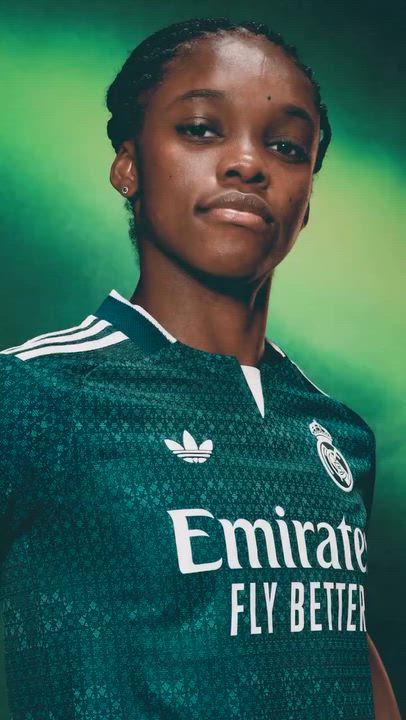 Real Madrid and adidas unveiled the second kit for the 2026-27 season. It is dark green with off-whi...