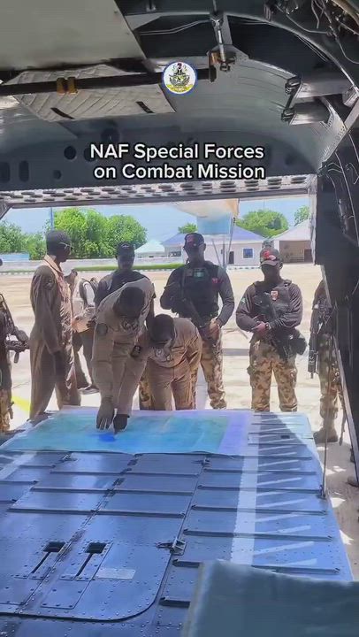 🇳🇬✈️ NAF Special Forces are in the thick of it supporting Operation FANSAN YAMMA in the North‑West....