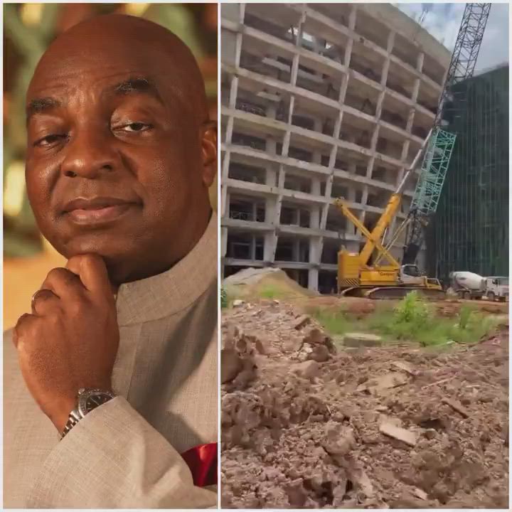 Video of a lose and detailed view of the
"Ark" being built by living faith church aka Winners Chapel...