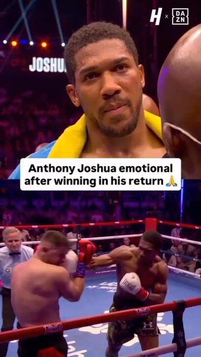 Emotional moment....AJ