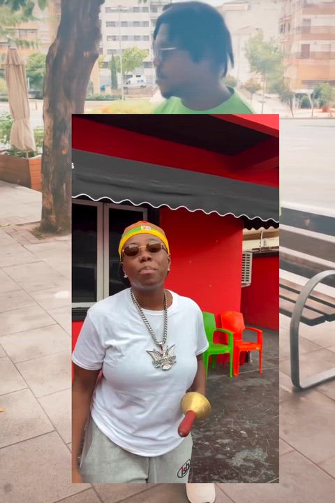 Justin ‼️ Teni said what she said 😂👇  
"POST MY ALBUM OR PROBLEM GO DEY"  
Album out now everywher...