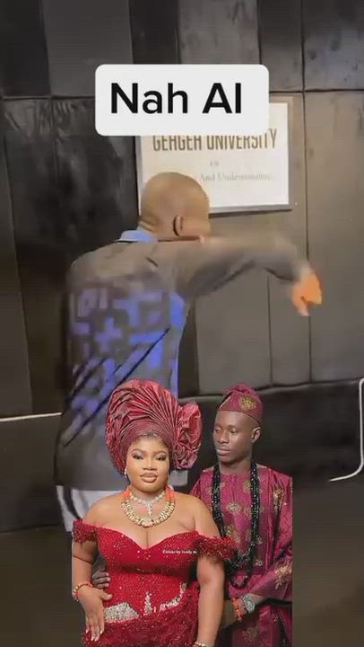 Hahaha the man say na AI oh 🤣🤪🤪