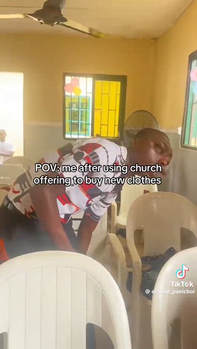 Just guess what he did that make the pastor lose his temper 
 Lets see who can make a match guess on...