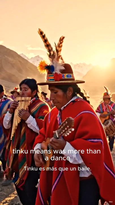 From the heart of Bolivia's Andes, the Tinku ritual dance tells a story of sacred encounters, Indige...