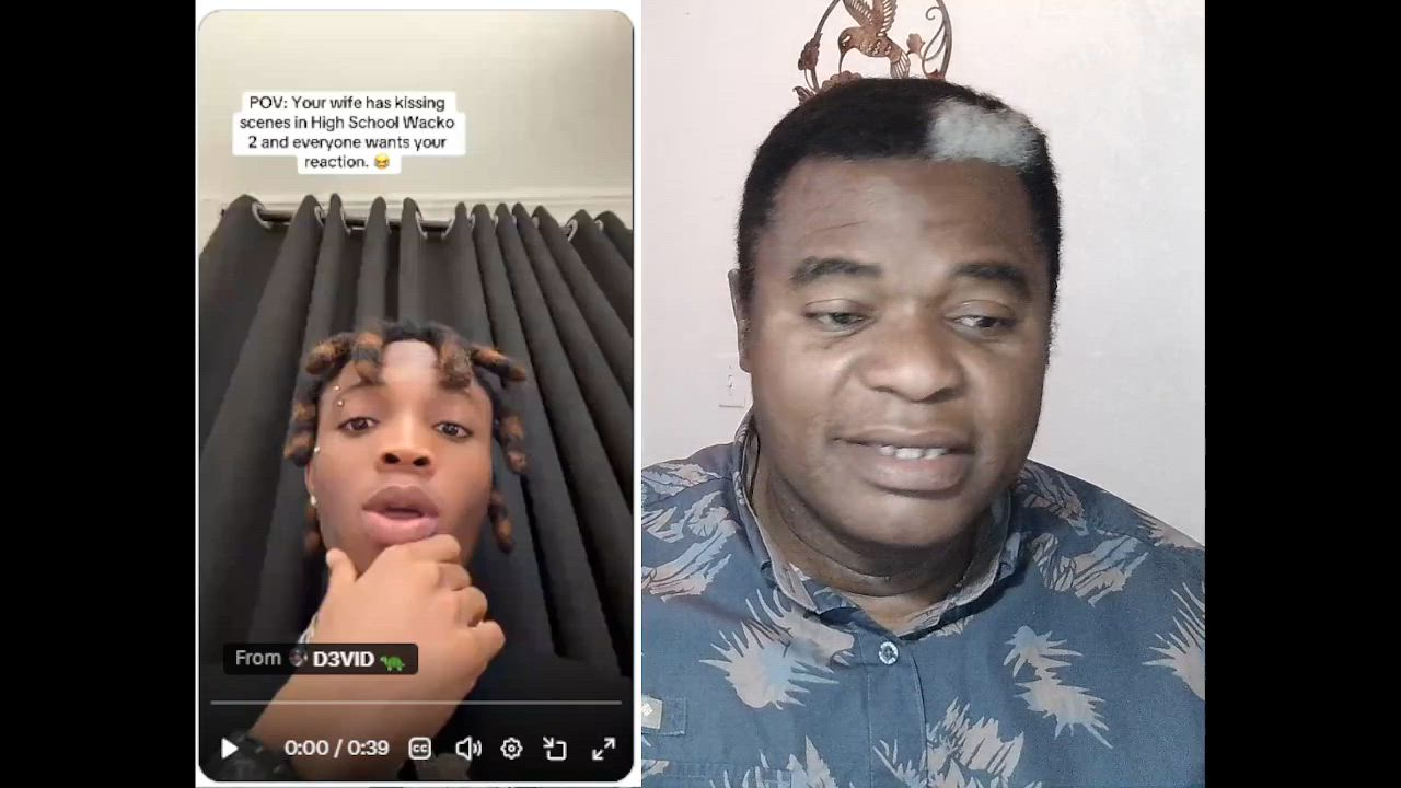Singer Rybeena reacts to questions about wife Kidbaby’s kissing scenes in recent movie — It’s not in...
