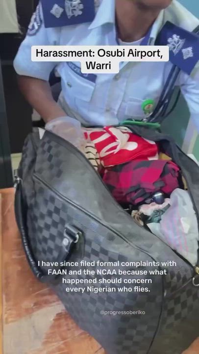 The Federal Airports Authority of Nigeria (FAAN) has launched a formal investigation into a viral vi...