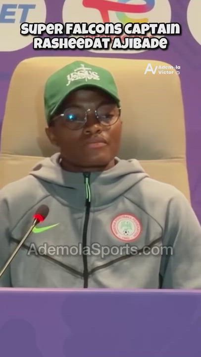 👑🇳🇬 Super Falcons captain Rasheedat Ajibade calls on fans at home and abroad to rally behind the te...
