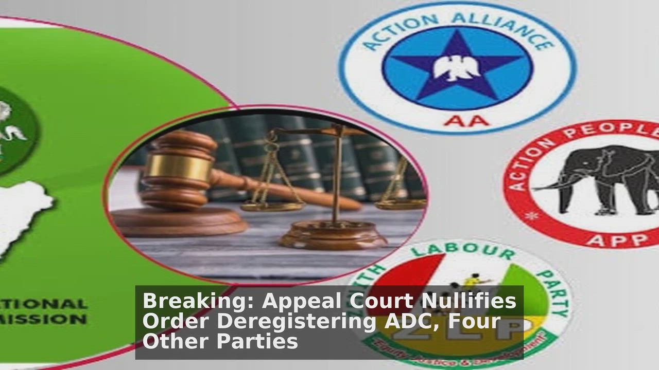 Top 10  Politics Nigeria  headlines 🙄🚀 discussions:
1. Breaking: Appeal Court Nullifies Order Dere...