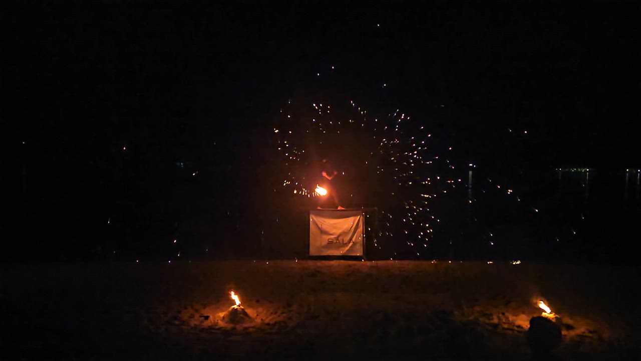 Trying a bit of super slow mo on my phone. These guys were the bomb on the beach