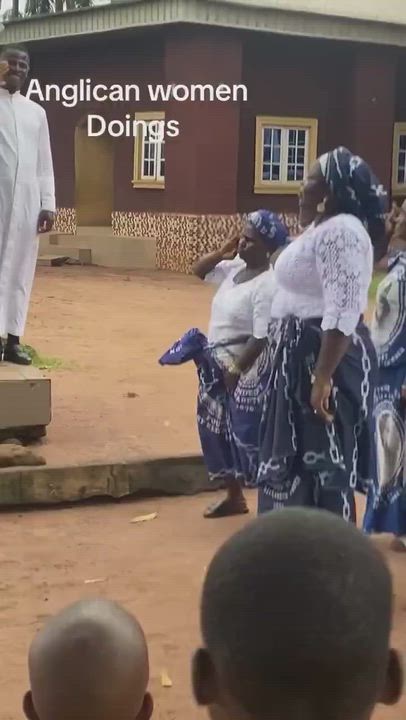 Anglican Church women seen doing marching parade 🥰🥰😂😂