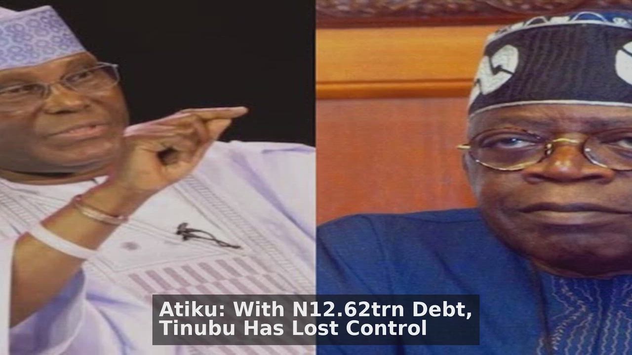 Top 10  Politics Nigeria  headlines 🙄🚀 discussions:
1. Atiku: With N12.62trn Debt, Tinubu Has Lost...
