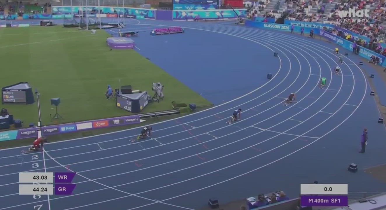 🇳🇬 Samuel Ogazi delivered another statement performance, winning his 400m semi-final in 44.52s to qu...