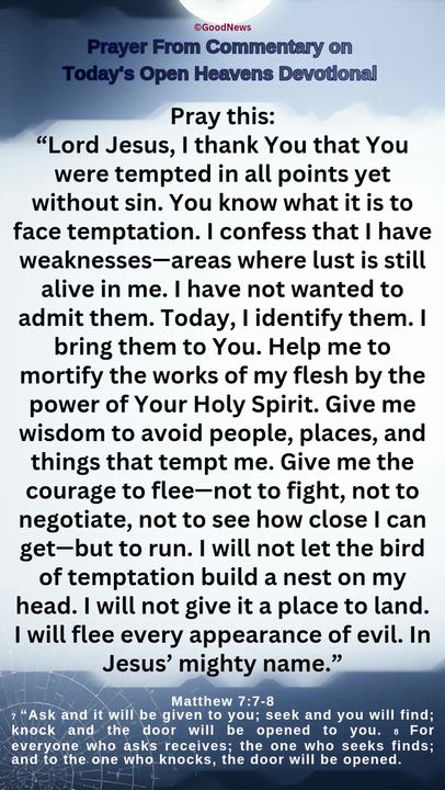 #PrayerFromCommentaryOnTodaysOpenHeavensDevotionalbyPastorEAAdeboye 
1 John 5:14-15 Voice
We live in...