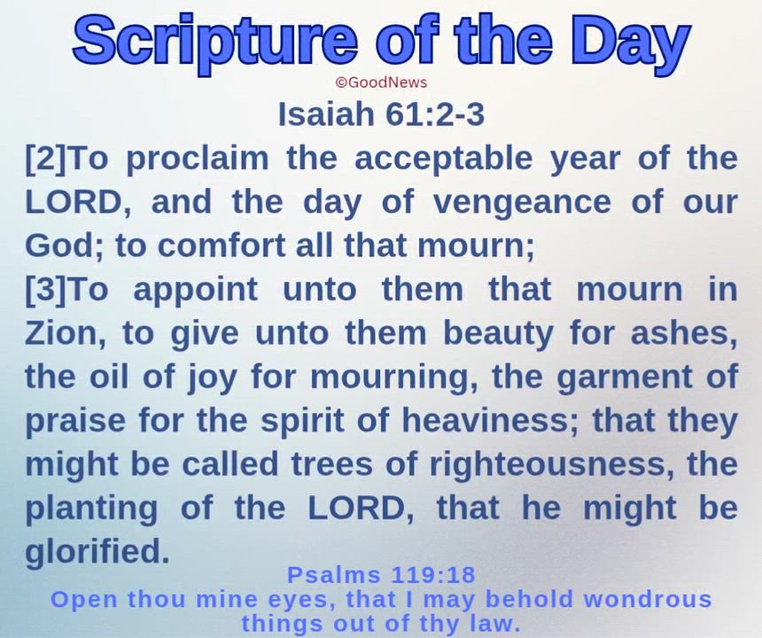 #ScriptureDelight
Meditate and act positively on the Word, and where applicable, pray and make your...
