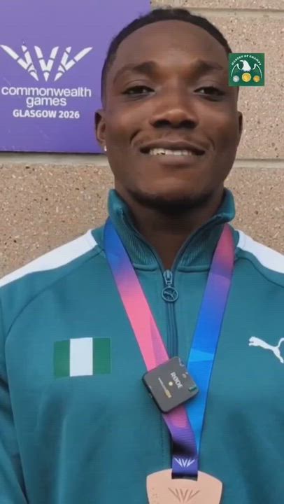 “From Ikorodu to the world... It doesn't matter where you come from, you can make it,” said Men’s 10...