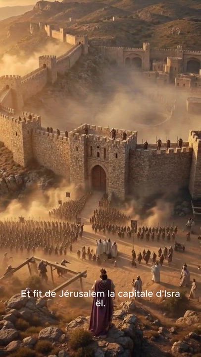 🏰 David captured the fortress of Jerusalem and transformed it into the City of David—the new capita...