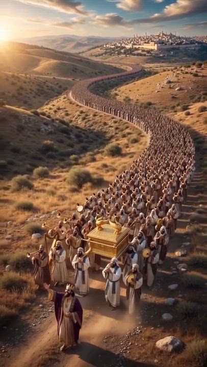 The Ark of the Covenant arrives in Jerusalem! 🙌 Witness King David's joyful celebration as God's sa...