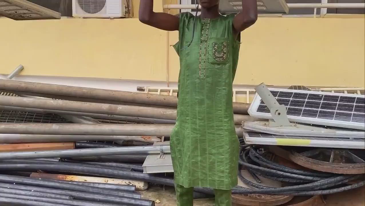 FCT Commissioner of Police FCT., CP Ahmed Muhammed Sanusi PhD. FCAI.  paraded suspects who vandalize...