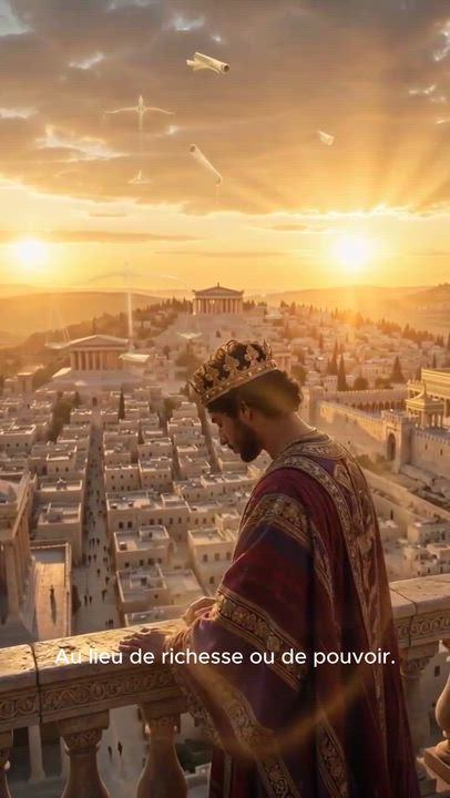 **Solomon could have asked for riches or power—but he chose wisdom. God honored his humble heart and...