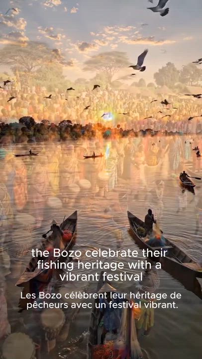 Experience the vibrant **Bozo Fishing Festival** on the Niger River, where tradition, teamwork, and...
