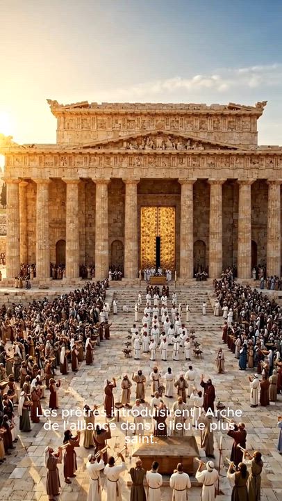 Discover the unforgettable moment when Solomon dedicated the Temple in Jerusalem—a celebration of fa...