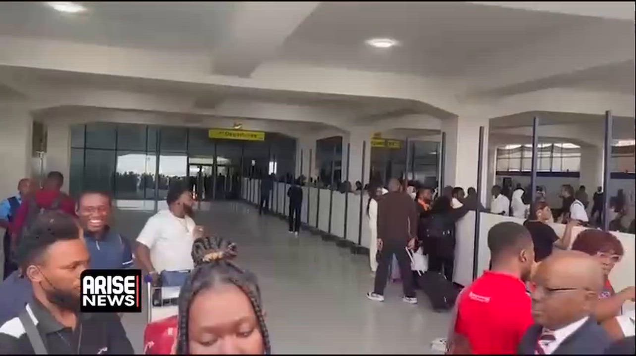 Fire Outbreak At Murtala Muhammed International Airport Terminal