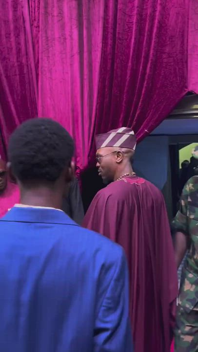 "We are in the wrong place" 

~  Seun Kuti says as he left Peller and Jarvis wedding in anger over a...