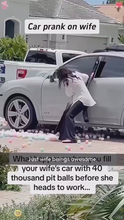 Prank on wife's car#LekeeLekee  #Trending