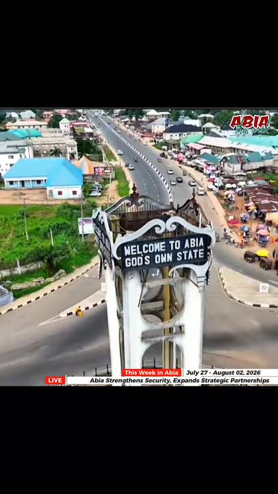 𝗧𝗛𝗜𝗦 𝗪𝗘𝗘𝗞 𝗜𝗡 𝗔𝗕𝗜𝗔 : 27 July 𝟮𝟬𝟮𝟲 – 3 August 𝟮𝟬𝟮𝟲

@highlight

All you need to know about Abia State...