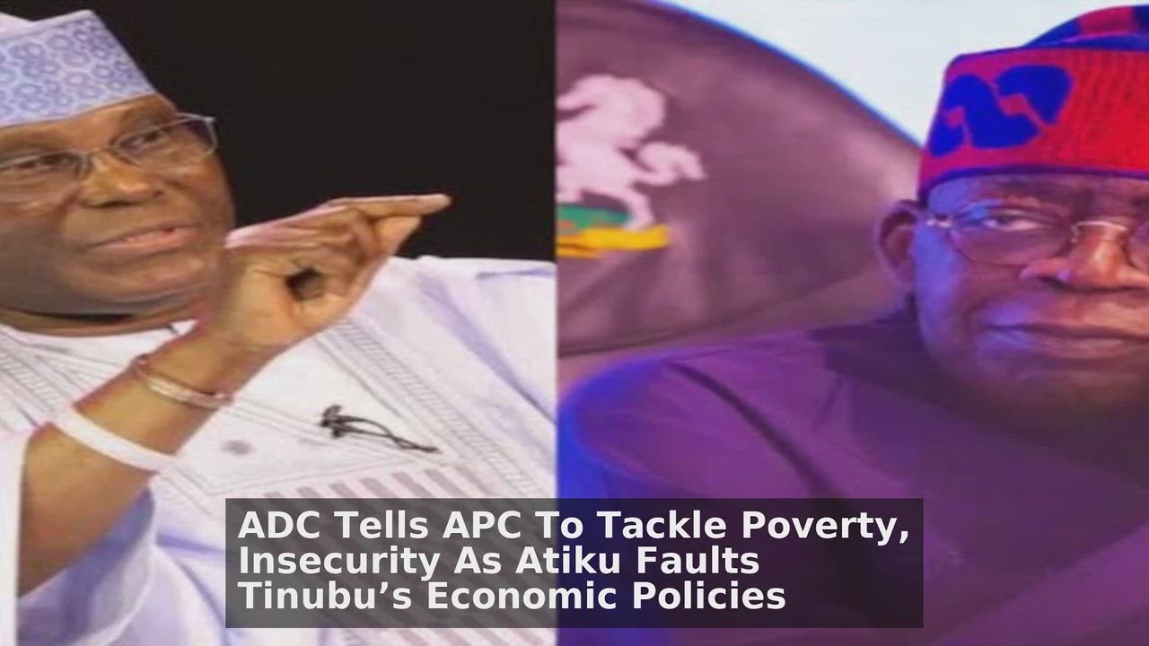Top 10  Politics Nigeria  headlines 🙄🚀 discussions:
1. ADC Tells APC To Tackle Poverty, Insecurity...