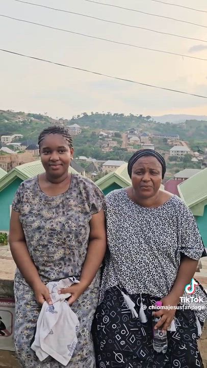 This is Chioma Jesus and her daughter. I remember it took this woman so many years to have her first...